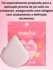Fluffy Puff Melu Ruby Rose Powder Sponge For Makeup - Nhiều màu - Xem 6