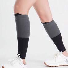 Calf Compression Sleeves For Men - Leg Compression Sleeve - Footless Compression Socks For Runners