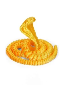 灵活的 3D 打印蛇雕像 - 非常适合家居装饰、工艺品和独特礼物 | 缓解压力的汽车配件 | 适合圣诞礼物、玩具蛇、3D 打印玩具、3D 打印蛇