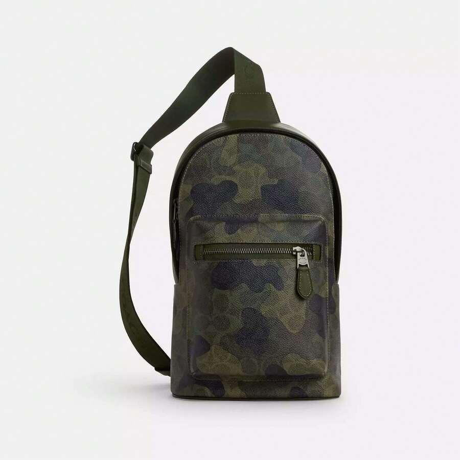 Coach Outlet West Pack In Signature Camo Print SHEIN USA
