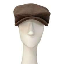 Shelby  Felt English Beret With Button - Rỉ Nâu - Xem 4