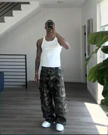 Men Tank Tops - White - View 1
