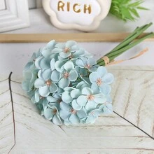 1PC (7 nhánh) Bó hoa cẩm tú cầu giả trang trí phòng, trang trí mùa thu, hoa giả trang trí sân vườn, trang trí tiệc sinh nhật, giỏ hoa cưới, bó hoa cô dâu, trang trí nhà cửa, phòng ăn, phòng ngủ, trang trí bệ cửa sổ, trang trí bình hoa, quà tặng ngày lễ tình nhân, trang trí năm mới, vườn ngoài trời, mùa tựu trường. - Nhiều màu - Xem 9
