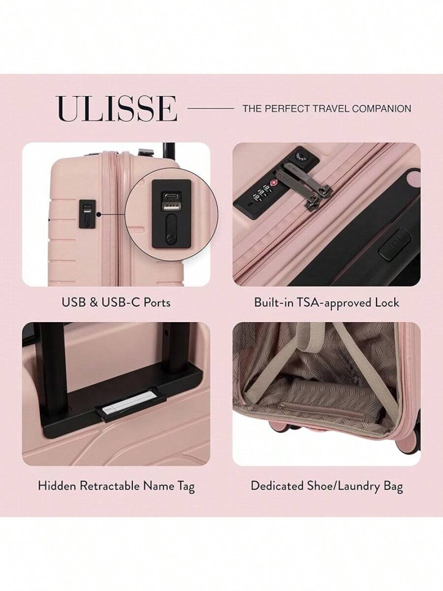 Bric's BY Ulisse 21Inch Spinner Luxury CarryOn Luggage With
