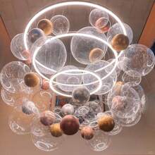 35 件透明泡泡球套装，适用于生日派对装饰、海洋主题泡泡装饰、郊游、毕业典礼、情人节、母亲节、圣诞节、各种节日装饰 - 多色 - 查看 7