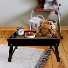 Bàn khay giường chân gấp, Chân gấp, Bàn ăn sáng bằng gỗ cho TV, Dụng cụ tuyệt vời cho dã ngoại, cắm trại, Nướng thịt, Khay đựng máy tính xách tay, Ăn uống, Khay đựng đồ ăn nhẹ, Phòng ngủ, Giường, Phòng tắm, Bệnh viện, Ăn uống, Tiệc tùng, Ngoài trời, Vẽ tranh, Làm việc, Lưu trữ, Dùng làm khay đựng đồ ăn nhẹ cho bàn máy tính xách tay - Nhiều màu - Xem 10