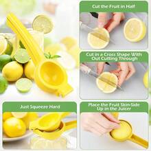 1pc Lemon Squeezer Handheld Juicer Presser Citrus Juice Lime Manual Citrus Press Juicer For Fresh Juice