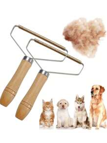(1/2Packs) Portable Lint Remover, Fuzz Shaver,Reusable Double Sided Travel Brush For Removing Lint Pet Hair Dust In Clothes And Furniture