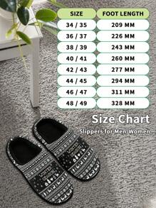 Men's Custom Name Christmas Home Slippers, Black Christmas Pixel Grid Designed Lightweight Comfortable Soft Bottom Home Slippers For Man, Personalized Fun Christmas Gift For Mom/Dad/Her/Him/Girlfriend/Boyfriend/Wife/Husband/Friend