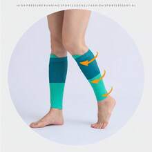 Calf Compression Sleeves For Men - Leg Compression Sleeve - Footless Compression Socks For Runners