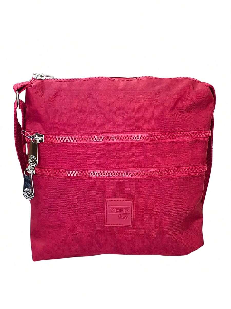 Women's Plain Crossbody Shoulder Bag With 3 Compartments SHEIN UK