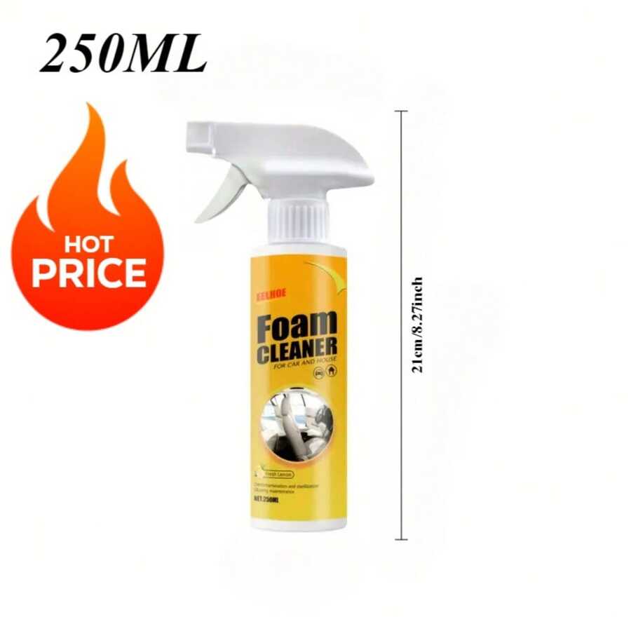 Car Foam Cleaner Interior Stain Removal Car Interior Leather Foam Clean