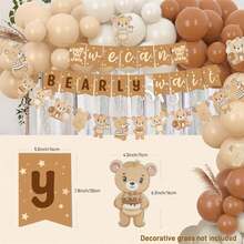 Hai biểu ngữ Groovy với vòng hoa cúc Boho trên bánh trang trí tiệc sinh nhật Hippie Chúng ta có thể đợi biểu ngữ với vòng hoa trên bánh trang trí tiệc sinh nhật gấu tiết lộ giới tính - nhiều màu - Xem 10