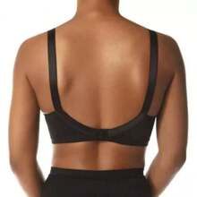 Olimpo Bourbon Bra Demillus 61096/61196 Microfiber Corduroy - màu đen - Xem 2