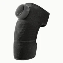 加热膝盖按摩器，加热和振动三合一按摩器，便携式收音机按摩加热垫，肘肩支撑袋，振动加热模式。 - 彩色 - 查看 11