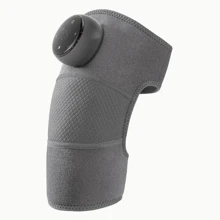 加热膝盖按摩器，加热和振动三合一按摩器，便携式收音机按摩加热垫，肘肩支撑袋，振动加热模式。 - 彩色 - 查看 12