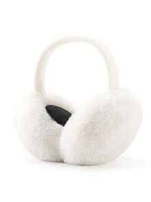 1pc Winter Cold-Proof And Warm Folding Earmuffs, Plush And Comfortable, Easy To Carry, Effectively Maintain Ear Temperature.
