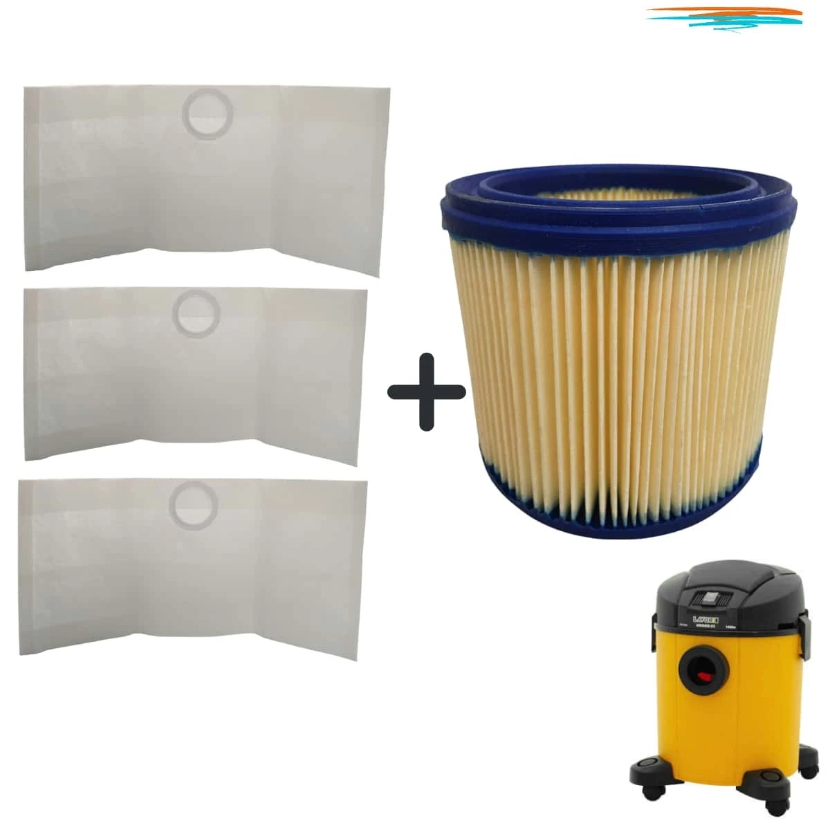 KIT Saco e Filtro Aspirador Lavor Wash Kronos 23 Linha Pro SHEIN Brasil