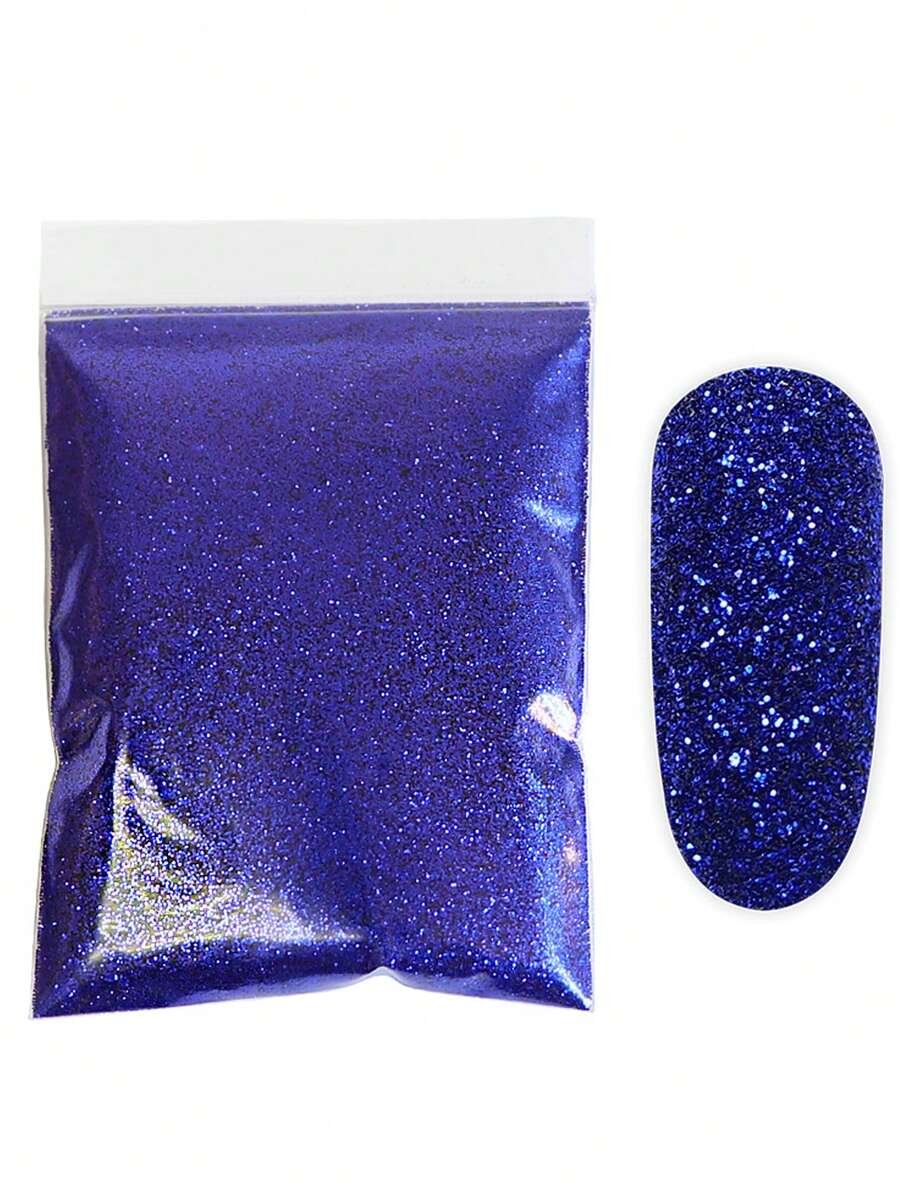 10g/Bag Colorful Glitter For Nail Powder Decoration Fine Powder For Gel