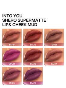 INTO YOU Uso doble para labios y mejillas, cuidado labial hidratante, bálsamo labial humectante, duradero y a prueba de transferencia #EM25 - #EM25 - Ver 5