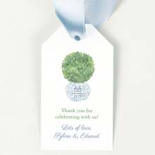 100pcs Custom Delicate Wedding Welcome Gift Tags Emerald Greenery Wedding Welcome Gift Tags Custom Wedding Favor Tags, Custom Personalized Thank You Gift Tags For Weddings, Birthday, Bridal Shower,Gala Night,Customized Wedding Crafts,Home Refresh,Festive Calendar - Multicolor - View 4