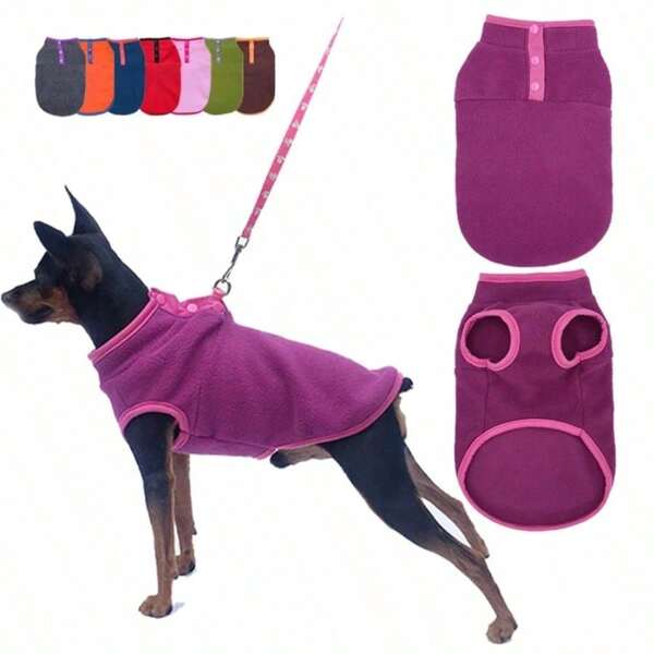 Roupas para cães de inverno e outono, lã macia, quente, filhotes, colete para gatos, shih tzu, chihuahua, jaqueta de buldogue francês, pug, yorkshire, casacos