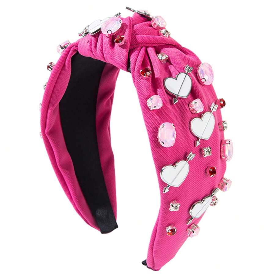 Hair Bands - 玫紅色 - 查看 1