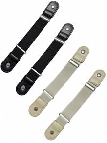 2PCS Elastic Waistband Is Simple And Adjustable In Length, Convenient And Practical. Joker PU Leather Slouchy Elastic Waistband Is Suitable For Daily Wear - Color - View 25