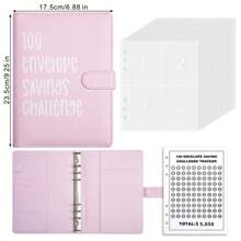 Thử thách phong bì 100 ngày Bìa cặp đôi tiết kiệm Thử thách Bìa cặp đôi tiết kiệm $5.050 Sổ tay ngân sách Phong bì tiền - A5 - Xem 15
