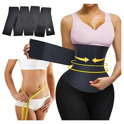 Cinta Modeladora 6 Metros Faixa Abdominal Pos Parto Alta Compressao Redutora de Medidas Cintura