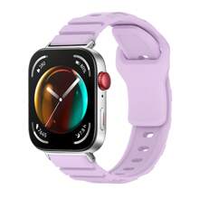 1 dây đeo đồng hồ thể thao bằng silicon Armor tương thích với Watch Fit3, dây đeo đồng hồ khóa silicon thoáng khí tương thích với Watch Fit3 - Huawei Fit3 - Xem 7