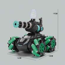 Xe tăng điều khiển từ xa có thể bắn, Xe tăng điều khiển từ xa 4WD, Xe ô tô điều khiển từ xa có thể xoay 360°, Bắn hạt nước, Đồ chơi xe tăng quân đội, Đồ chơi cho bé trai từ 4-12 tuổi, Đồ chơi quân đội, Quà tặng sinh nhật Giáng sinh cho trẻ em - Nhiều màu - Xem 9