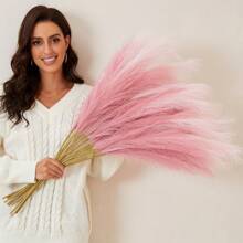 50/30//20/10/1pc 97cm/55cm Faux Pampas Grass, Pompas, Pampas Grass, Pampas Grass For Floor Vase, Pampas Grass Decor For Vase Fillers, Boho Rustic Farmhouse Home Decor, Valentine's Day, Gift Gifts Birthday Graduation,Fall Decor,Autumn