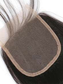 4x4 Transparent Lace Frontal Brazilian Natural Color 1B Body Wave Frontal Closure Human Hair Unprocessed Virgin Human Hair With Baby Hair 8-20 Inch - SNatural - View 5