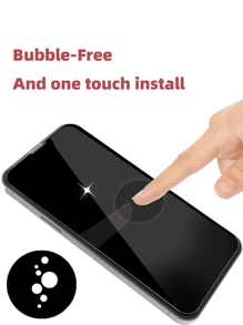 4pcs High Definition Tempered Glass Screen Protectors Compatible With IPhone 16/IPhone 16 Pro/IPhone 16 Plus/IPhone 16 Pro Max/15/14/IPhone 13/12/IPhone 11/XS/6/7/8 Plus/Se2/Se3 Gift For Birthday, Family, Friends Phone Screen Protector, Phone Accessories