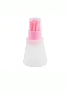 1 Pc Silicone Oil Brush, Air Fryer, Barbecue, High Temperature Small Oil Pot (May Have Slight Color Difference Due To Lighting Conditions)