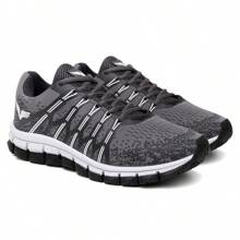 Men's Tennis Shoes For Gym Walking - 深灰色 - 查看 1