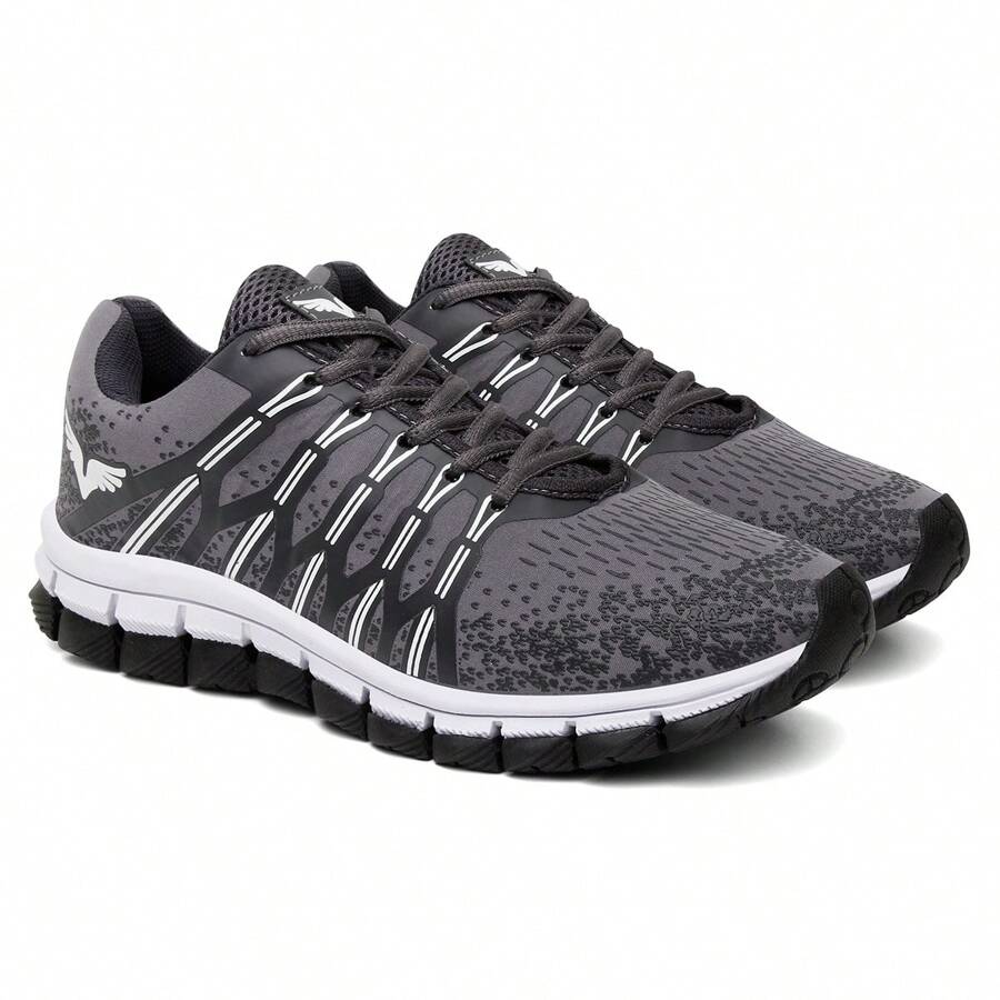 Men's Tennis Shoes For Gym Walking - 深灰色 - 查看 1