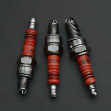 摩托车火花塞，适用于 110/125cc A7TC 和 D8TC 3 爪轻便摩托车