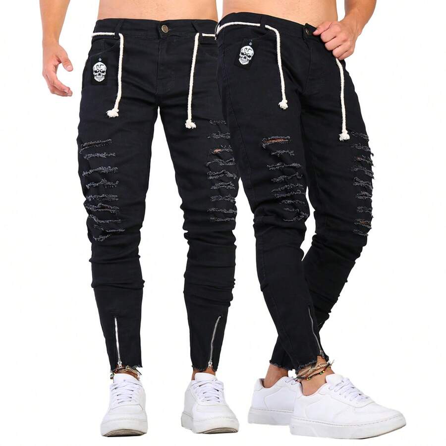 Men Pants - màu đen - Xem 1