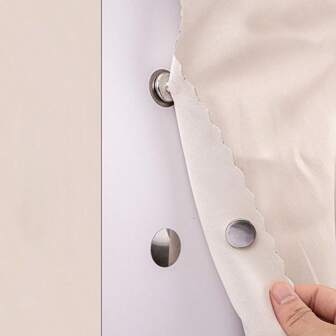 20 pezzi di molletta magnetiche da parete in metallo - adesivo forte, a prova di perdite, facili da installare, adatte per tende da doccia, cucito, adesivi per porte e accessori per la decorazione della casa
