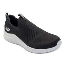 Skechers Men's Ultra Flex 2.0 Sneakers - Mirkon - 黑與白 - 查看 2