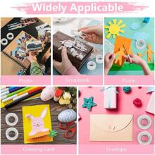 5 件装透明气球胶，双面点胶无痕，可重复使用/多用途/不粘，适用于生日装饰/婚礼、周年纪念装饰/手工 DIY/照片墙制作 - 透明 - 查看 10