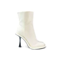 Women's Platform Stiletto High Heel Ankle Boots - Nude - View 2