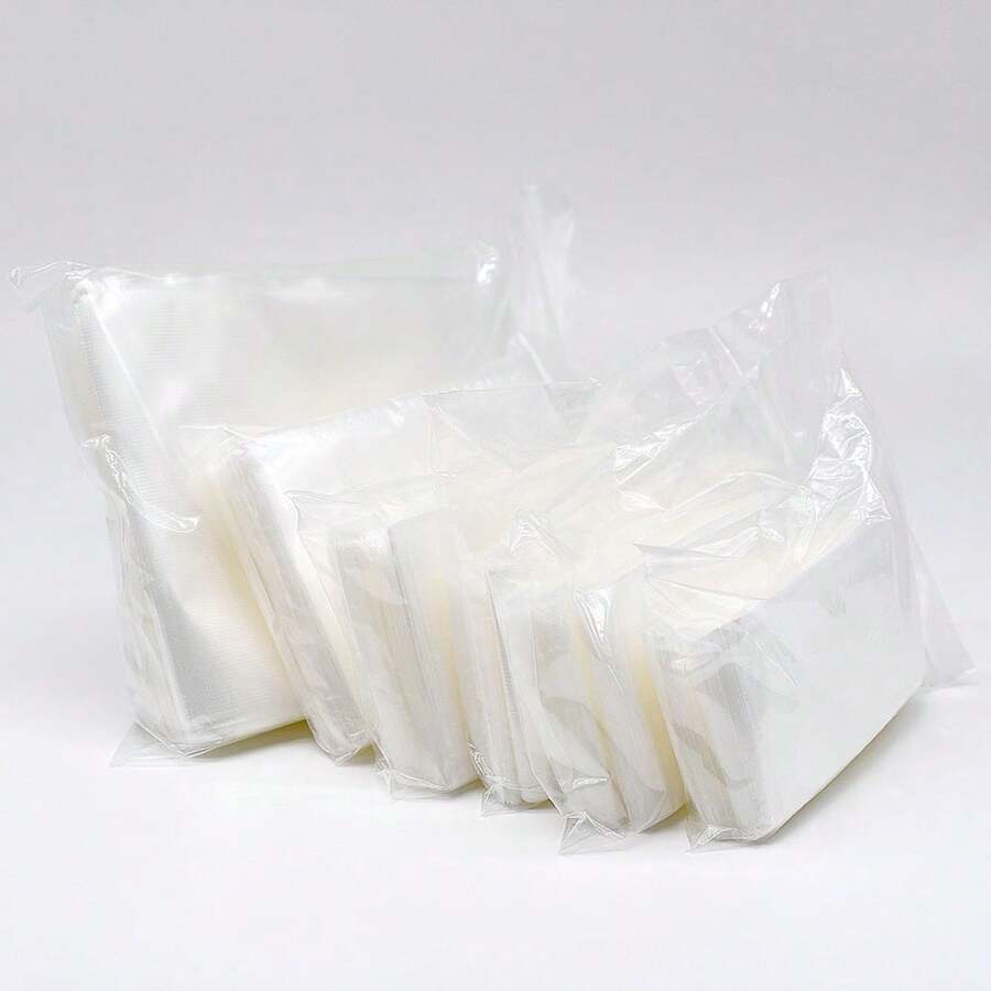 MNFT 200 件装 鲤鱼钓鱼 PVA 袋 速溶钓鱼材料 渔具 鲤鱼饵袋