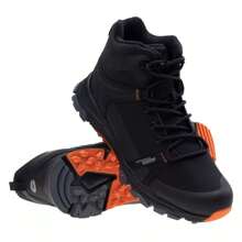 Hi-Tec Mens Himba Waterproof Mid Cut Walking Boots (Black/Orange) - Black - View 7