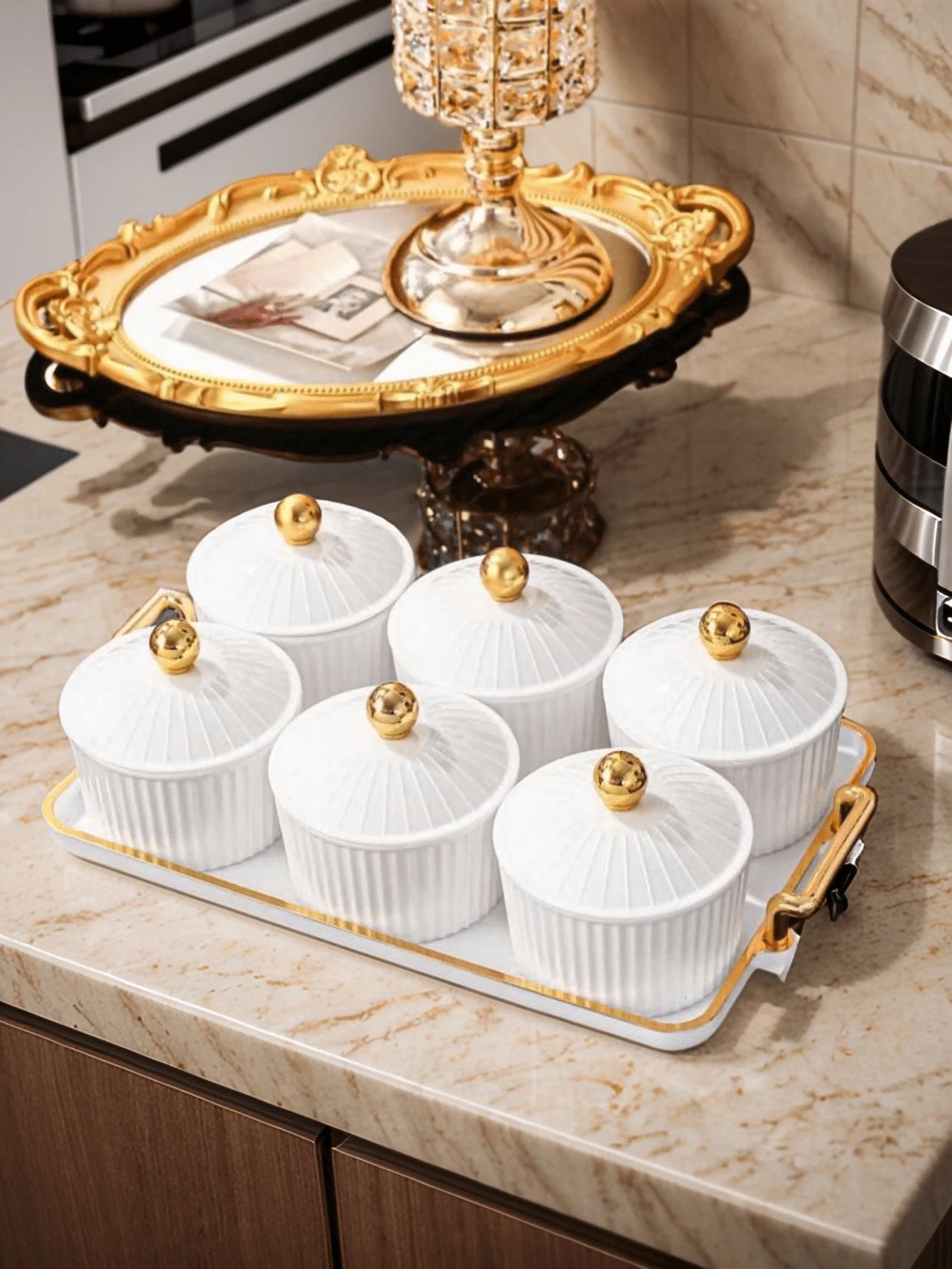 1set Snack Plate & Tray Set, For Snacks, Candy, Nuts, Cookies, Great