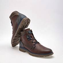 Pakar Zapaterias TOTAL BLACK BOOT FOR MEN NAVY BROWN - Brown - View 6