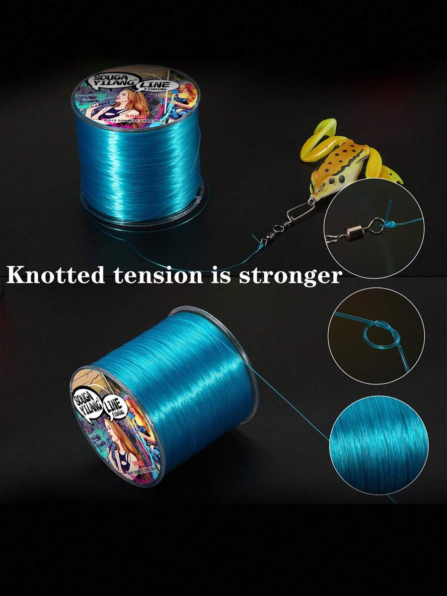 SOUGAYILANG 1Pc Purple Nylon Fishing Line High Quality Low Water