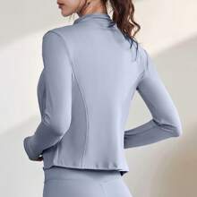 Women's Cooling Hoodie For Running & Hiking - Long Sleeve Shirt Jacke - 寶藍色 - 查看 3